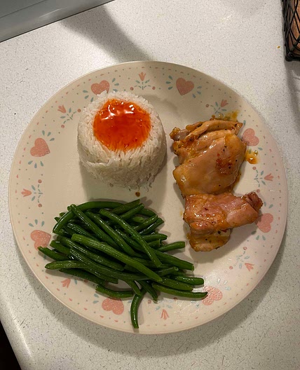 Sweet Chili Chicken and Basmati