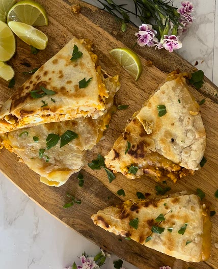 Loaded Breakfast Quesadilla