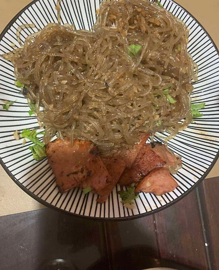 Thai styled vermicelli noodles