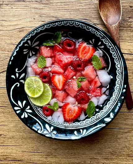 Korean Watermelon Punch (Subak Hwachae)
