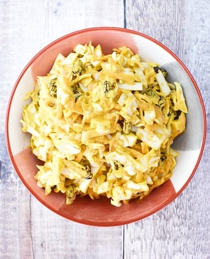 RECIPE - Vegan Coronation Coleslaw