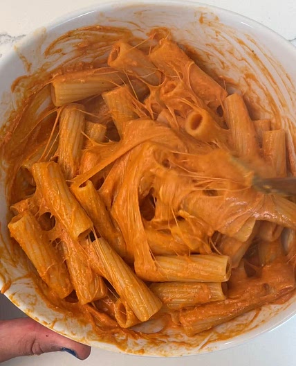Pink Sauce Pasta Recipe