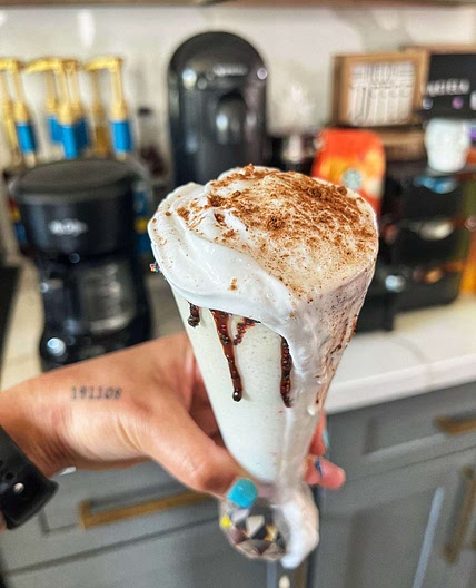 Pumpkin Pie Adult Milkshake | 21+ | AngielaEats