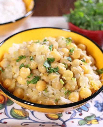 Chickpea Curry For One