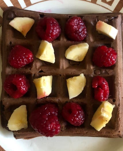 Chocolate waffles 