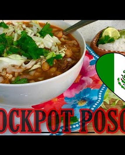 EASY CROCKPOT POSOLE | DUMP & GO RECIPE !!!