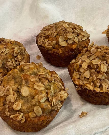 Oatmeal Banana muffins
