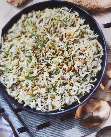Zucchini Tzatziki Slaw