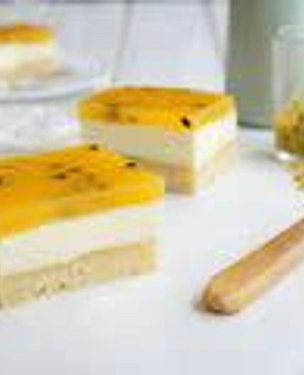 Passionfruit Slice