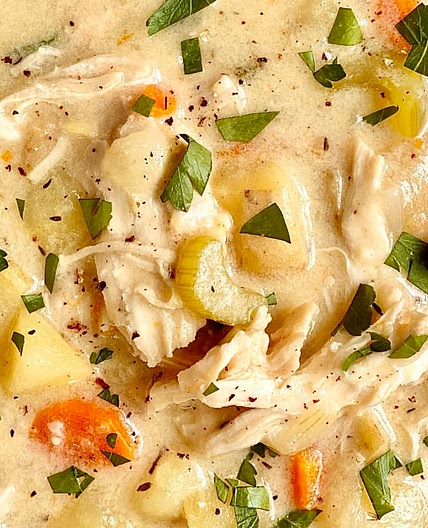 Creamy Chicken Potato Soup