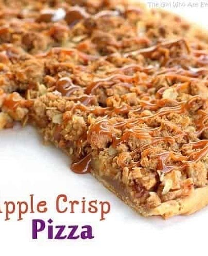 Apple Crisp Pizza
