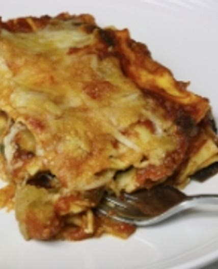 Roasted Zucchini and Eggplant Lasagna