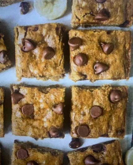 Healthy Banana Bars