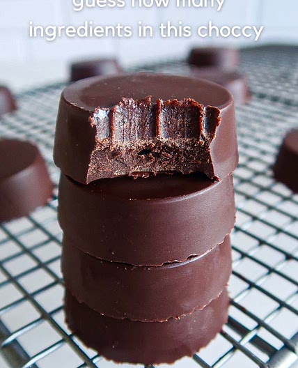 3-Ingredient Dark Chocolate 