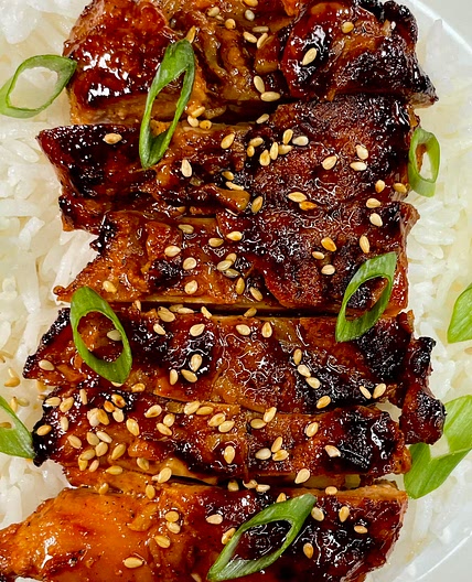 Korean Style Chicken Thighs