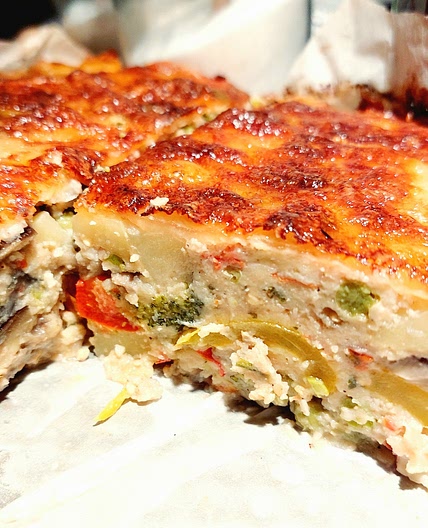 Vegetables cake