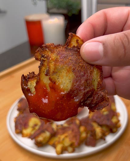 Air Fryer Smashed Potatoes
