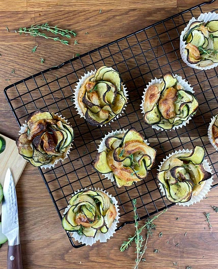 Courgette Roses 