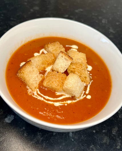 Roasted Tomato and Red Pepper Soup