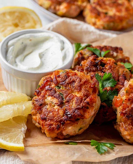 Skillet Fried Salmon Patties