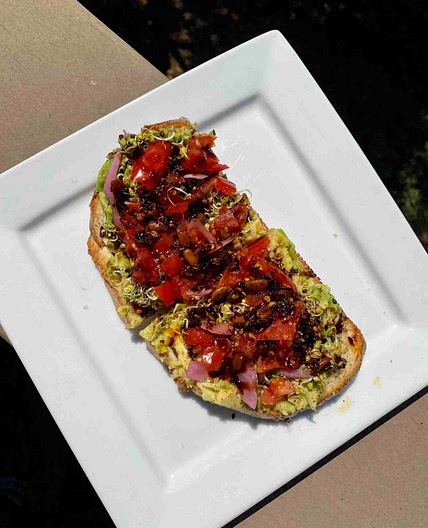 Chili Oil Avocado Toast
