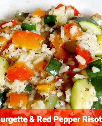 Red Pepper & Courgette Risotto (3.5g fat)