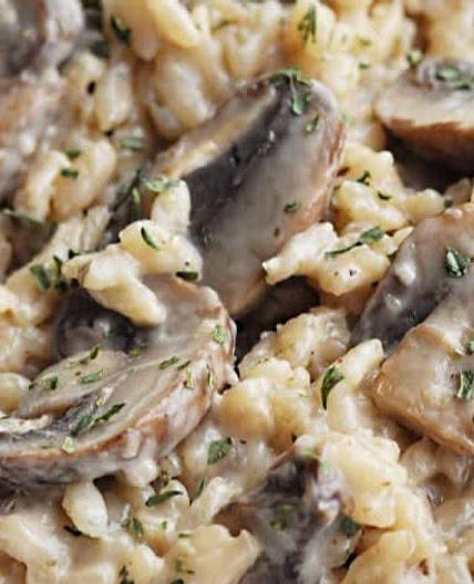 Mushroom & Tarragon Risotto (3.65g fat)