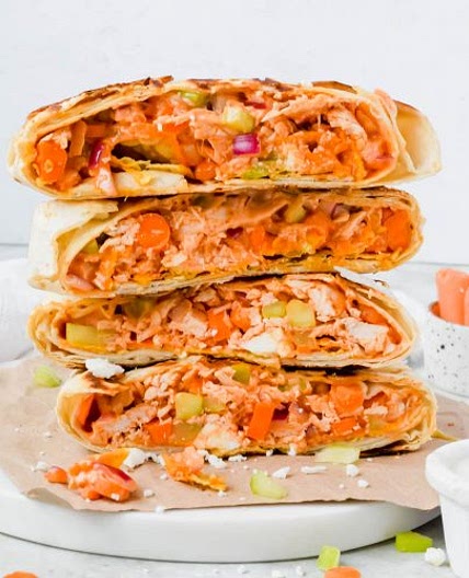 Buffalo Chicken Crunch Wrap