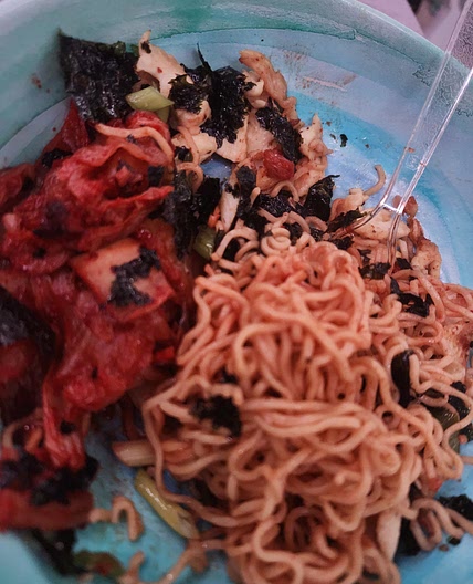 kimchi chicken ramen