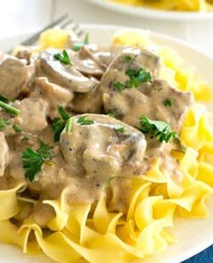 Beef Stroganoff