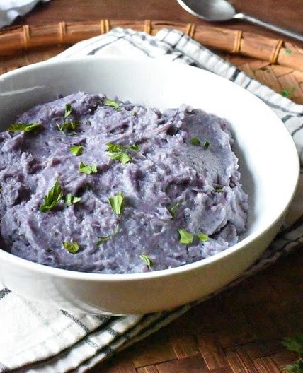 Purple Mashed Potatoes 
