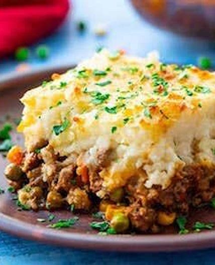 Shepherds Pie (Freezer/Low Sodium/Low Carb/Diabetic Friendly)