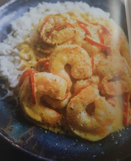 Coconut Lemon Grass Shrimp