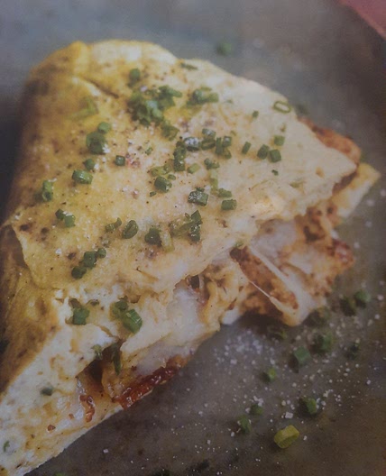 Gruyere and Chive Omelet