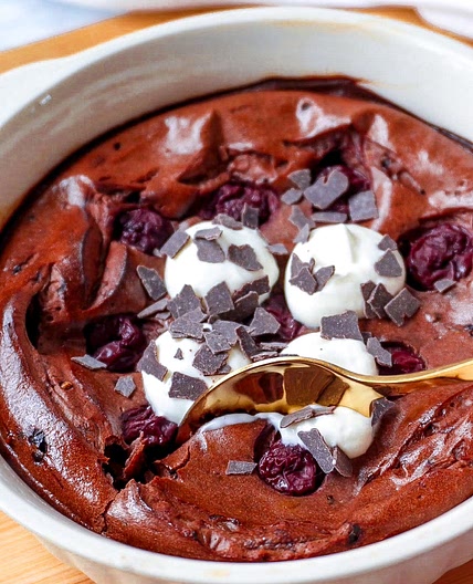 Black Forest Cheesecake Bowl