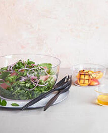Grilled Peach Salad