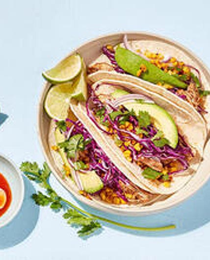 Pulled Chipotle Chicken Tacos