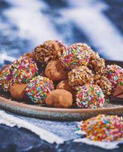 Tea Infused Chocolate Truffles