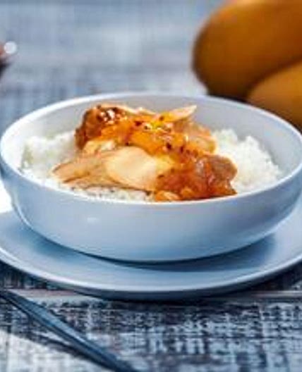 Chicken with Dried Mango Chutney