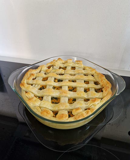 Sweet Potato and Spinach Pie