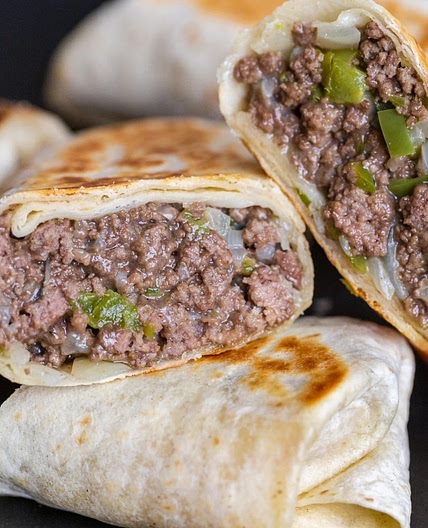 Philly Cheesesteak Wrap