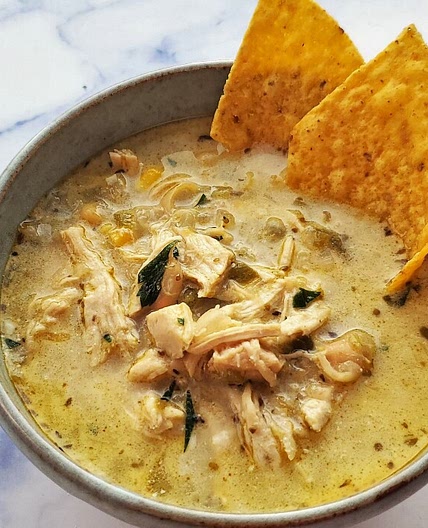 This White Chicken Chili is the perfect bowl of comfort to ease you into fall