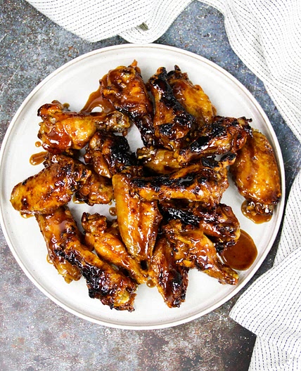 Rum and Coke Sticky Wings