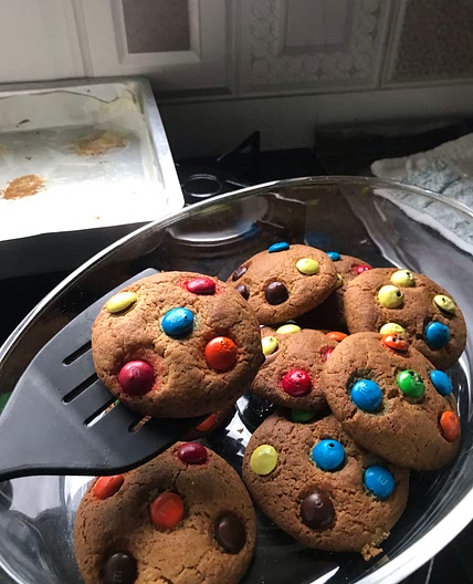 Cookies de M&M