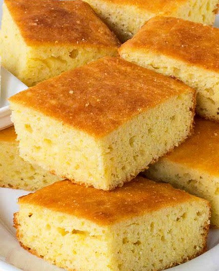 Yankee Corn Bread Squares