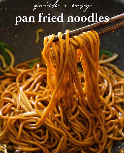 10 Minute Pan Fried Noodles
