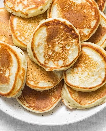 Pancakes au lait maternel - DME bébé dès 6 mois.