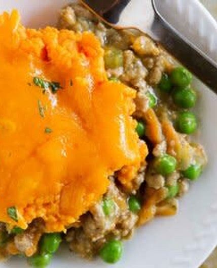 Turkey and Sweet Potato Shepherds Pie (Freezer/Diabetic Friendly/Low Cholesterol)