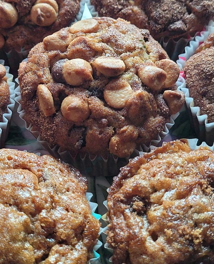 Loaded Zucchini Bread Muffins
