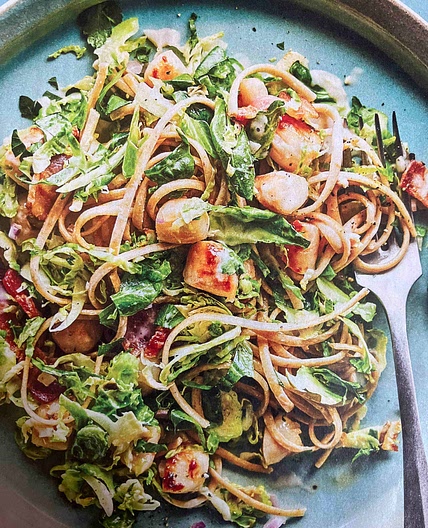 Creamy Brussel Sprout Pasta